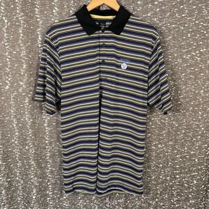 Vanderbilt Legends Club Golf Page & Tuttle Striped Polo Shirt Men's Large